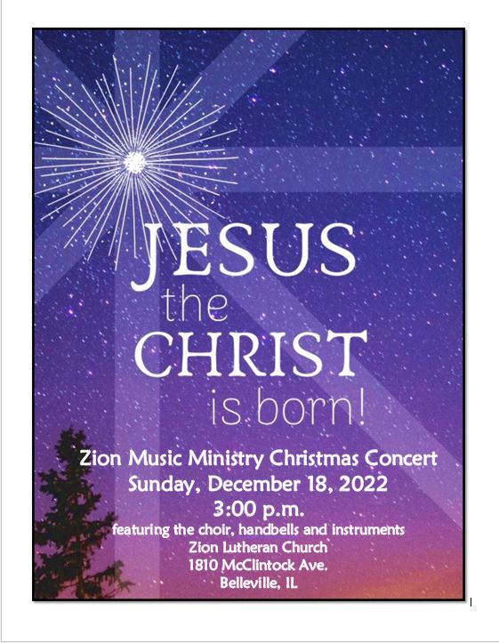 You are currently viewing Zion Music Ministry Christmas Concert