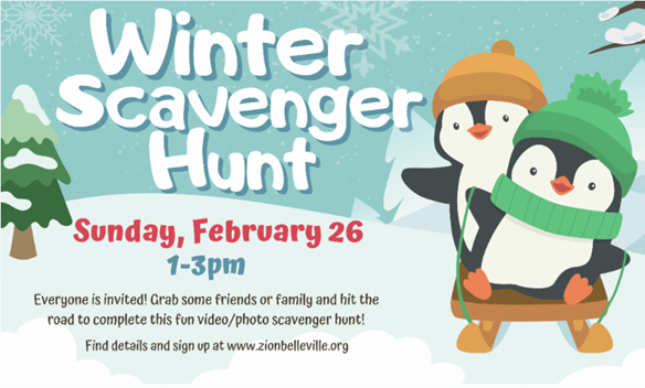 Read more about the article Winter Scavenger Hunt!