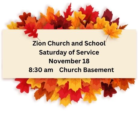 Read more about the article Zion’s Saturday of Service